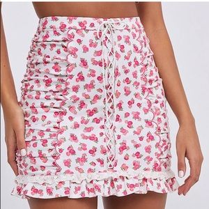Baby Blooms Slip Skirt - For Love &
Lemons - vs - Victoria's Secret Size Small